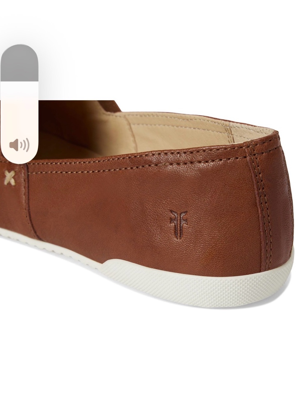 Casual Women's Slip-On Frye Flats in Brown - Size 8M - Picture 5 of 7